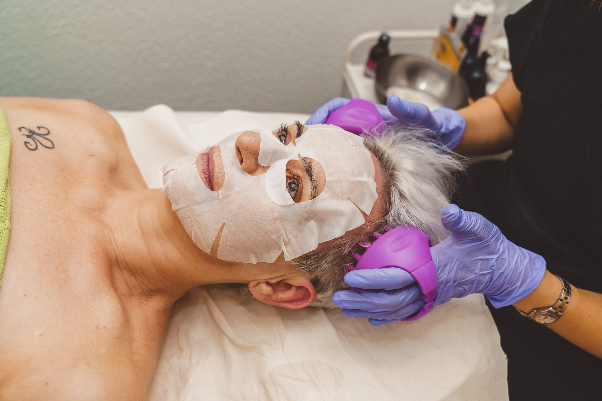 Colocación mascarilla